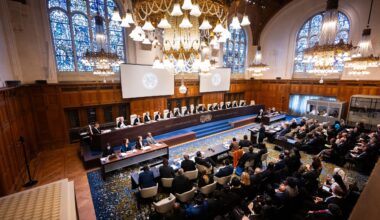 Public hearings at the International Court of Justice in The Hague on the request for an advisory opinion on the Obligations of States in respect of Climate Change, December 2024