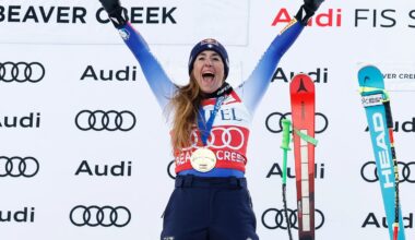 Italy’s Sofia Goggia Claims Victory in Super-G with a Little Help from Friend Lindsey Vonn at World Cup in Beaver Creek, CO