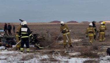 Bodycam footage shows distressing aftermath of Azerbaijan Airlines plane crash in Kazakhstan | World News