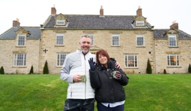 Gran, 61, who worked with homeless for 20 years moves into her new £2.5m home