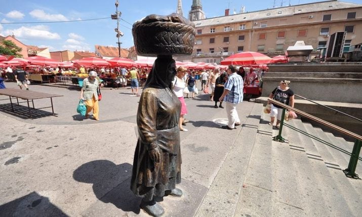 The story behind the famous Zagreb Dolac statue