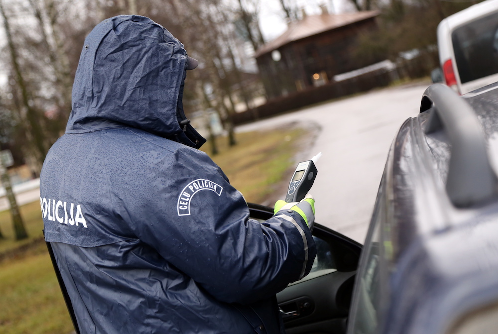 Police in Latvia to remain on high alert on roads until 2nd of January