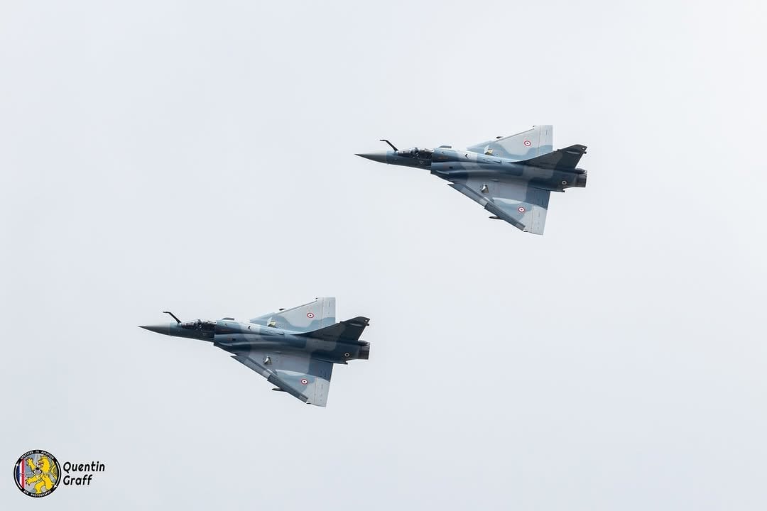 🇫🇷🇺🇦 | After six months, the training of Ukrainian pilots and mechanics on the Mirage 2000-5F has come to an end.