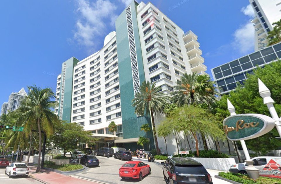 Eden Roc Hotel in Miami Beach