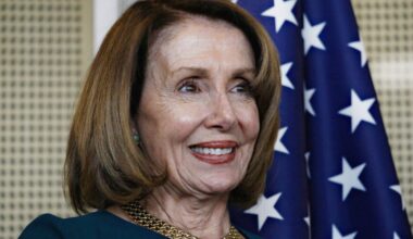 Pelosi Hospitalized After Injuring Hip During Luxembourg Trip