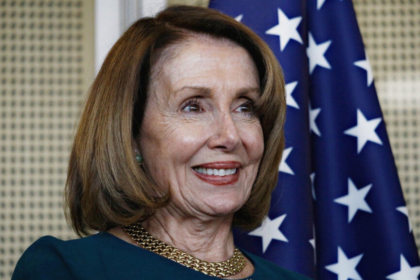 Pelosi Hospitalized After Injuring Hip During Luxembourg Trip