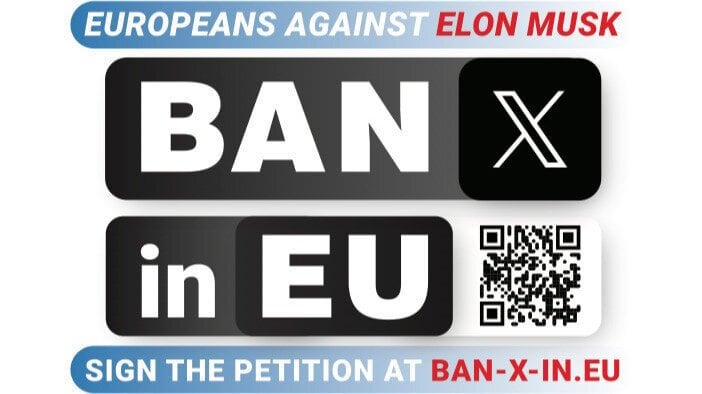 Petition to ban Twitter/X in Europe