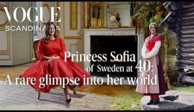 Vogue Scandinavia: A rare glimpse into the world of Princess Sofia of Sweden at 40