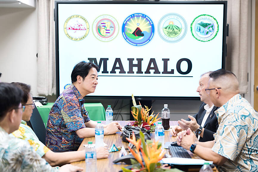 Lai’s US stopovers show friendly Taiwan-US ties
