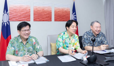 President Lai briefed on situation in South Korea