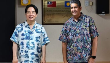 Taiwan’s Lai visits Palau as China fumes over Pacific tour