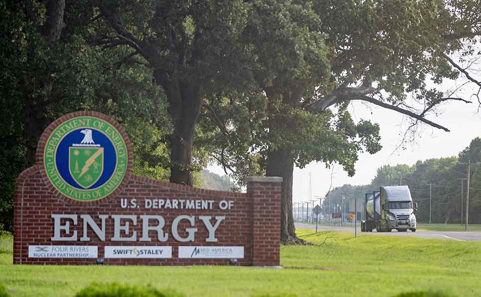 Removal of high GWP refrigerant from US nuclear site continues