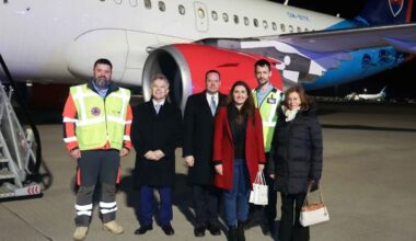 December 19, 2024: Minister of State for Foreign Affairs Seán Fleming, Ambassador to the Slovak Republic Andrej Droba, and Ambassador of the State of Palestine Dr Jilan Wahba Abdalmajid.