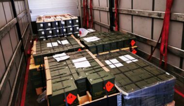 Lithuania sends ammunition and ammunition to Ukraine