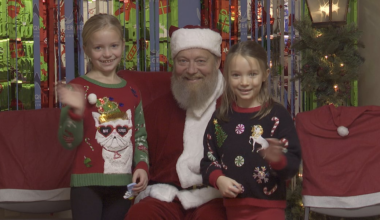 Santa visits MARESA in sensory-friendly environment