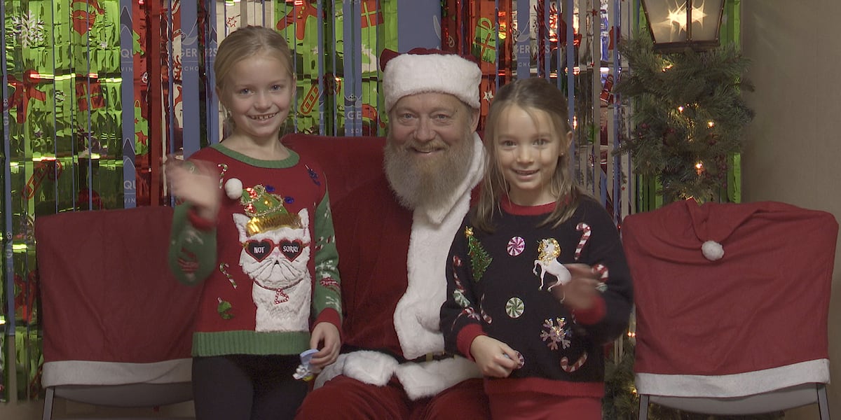 Santa visits MARESA in sensory-friendly environment