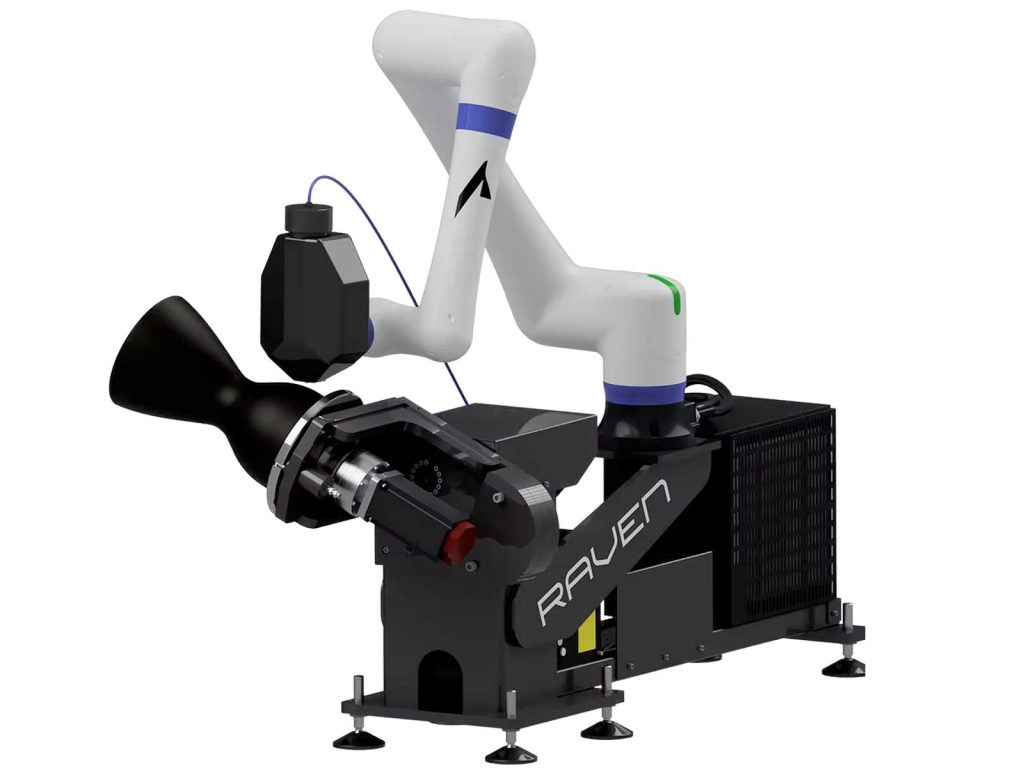 Raven Space Systems' MAD 3D printing hardware. Image via Raven Space Systems.