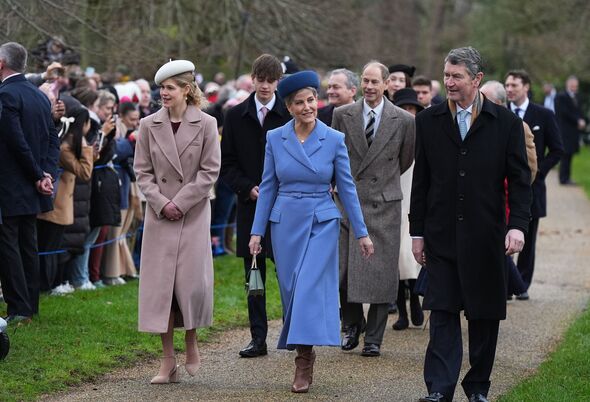 Royals attends Christmas Day Church service