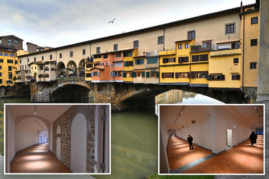 Secret passageway built in 1500s Florence opens to public