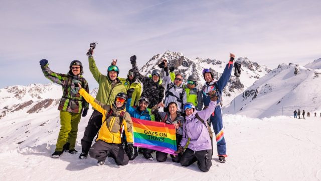 I went to Europe’s biggest gay ski week – it was silly, but there was a serious side