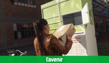 Charleroi : vingt "distributeurs de colis" bpost, qui prévoit d'arriver à 2500 points en Belgique en 2025