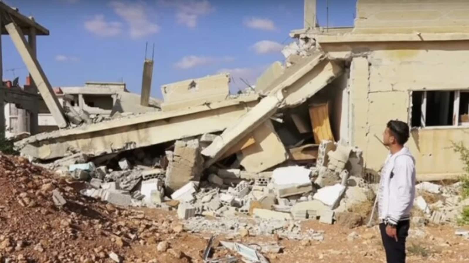 Syria Civil War: Mouawiya’s three accomplices were arrested by the police, together with a dozen other suspects. Mouawiya was arrested at home at 4am and driven away in handcuffs. He was detained for 45 days and tortured.