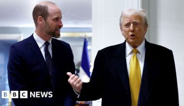 Donald Trump says Prince William 'looks better in person'