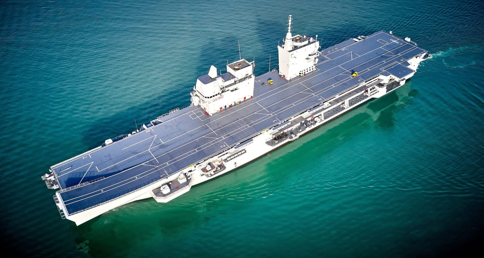 Trieste LHD Delivered to the Italian Navy