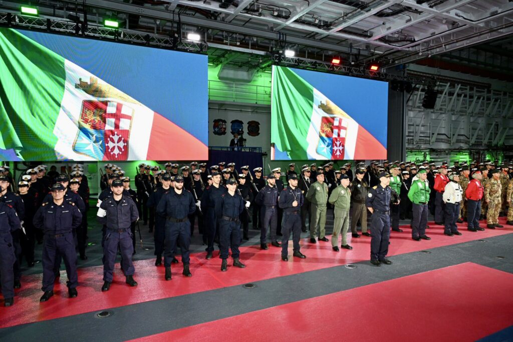 Trieste LHD Delivered to the Italian Navy