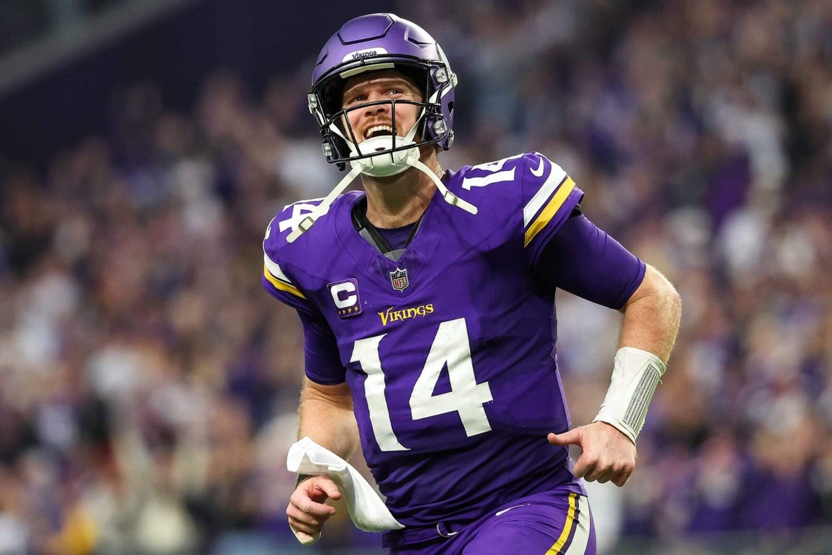 Vikings QB Sam Darnold’s ‘special’ performance vs. Falcons thrusts him into MVP discussion
