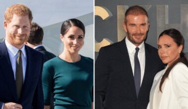 Here's the Moment the Sussexes and Beckhams Feud Erupted as Rift Between Couples Continue Following 'Leaked' Information