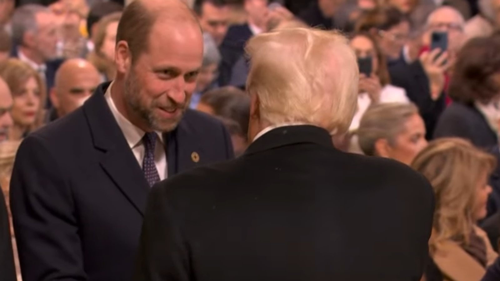 Prince William and Donald Trump meet at Notre-Dame Cathedral reopening | World News