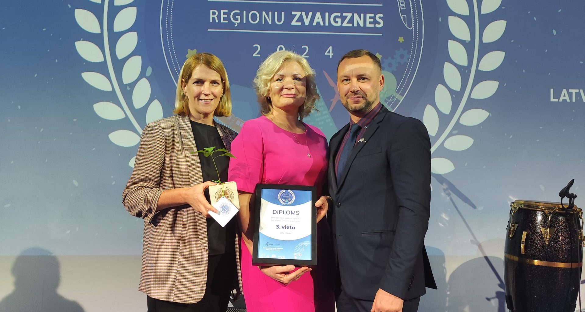 “Jelgavas komunālie pakalpojumi” iegūst trešo vietu konkursā “Reģionu zvaigznes 2024”