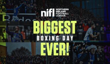 Over 22,000 attend NIFL matches on Boxing day. NIFL’s best attended day on record
