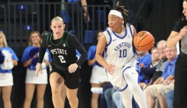 No. 16 UK overcomes early deficit to remain unbeaten at home