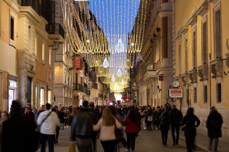 Italy business morale picks up in December but consumers more downbeat