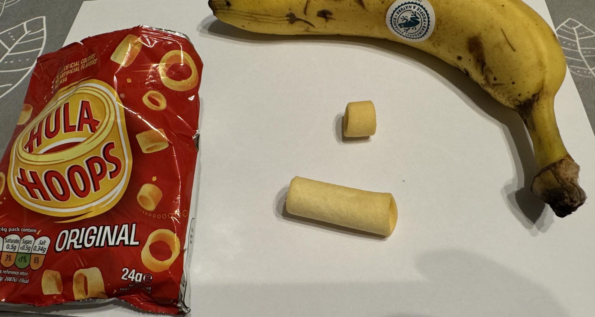 First time eating a big fat hoop