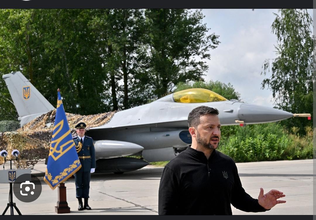 Ukrajina obdržela další stíhačky F-16 od Dánska.