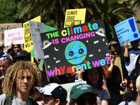 climate rally