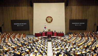 South Korean president Yoon Suk Yeol impeached by parliament 2 weeks after short-lived martial law decree