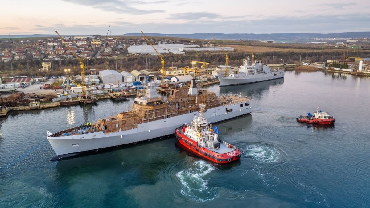 Second MMPV for the Bulgarian Navy launched at local shipyard