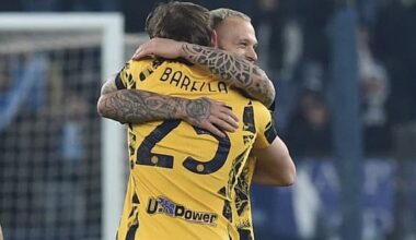 Lazio Inter, le pagelle della partita di serie A