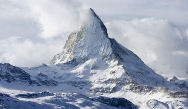 Melting glaciers in the Alps shift border between Switzerland and Italy
