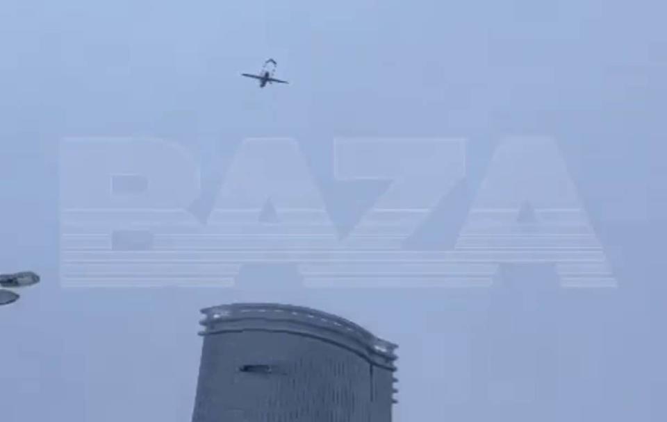 The Lazurnyye Nebesa tower is the tallest building in Kazan at 121 metres high