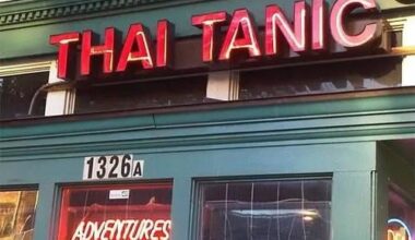 If you're thinking of opening a Thai restaurant in Belfast then can I suggest this as an appropriate name? ☺️