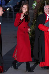 LONDON, ENGLAND - DECEMBER 06: Catherine Princess of Wales attends the 'Together At Christmas' Carol Service at Westminster Abbey on December 06, 2024 in London, England. The Prince and Princess of Wales, along with other members of the Royal Family, attended the annual carol service. Led by The Princess and supported by The Royal Foundation, the event offered a chance to pause and reflect on the profound values of love, compassion, and the vital connections we share - particularly during life's most challenging moments. The service also highlighted remarkable individuals from across the UK who have demonstrated extraordinary kindness, empathy, and support within their communities. (Photo by Chris Jackson/Getty Images)