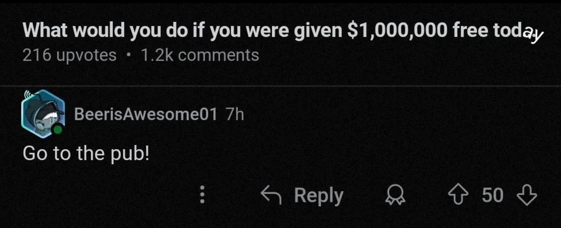 Even the username