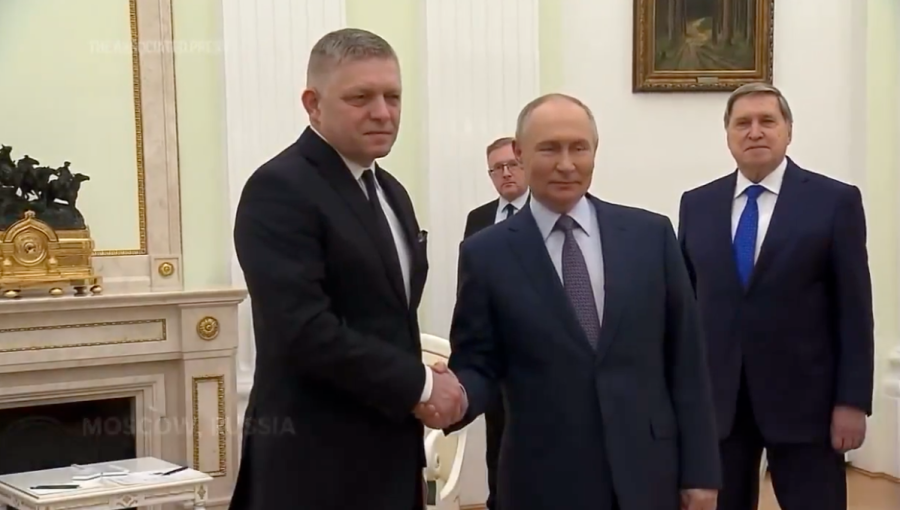 bne IntelliNews - Slovakia’s Fico in surprise visit to Putin in Moscow