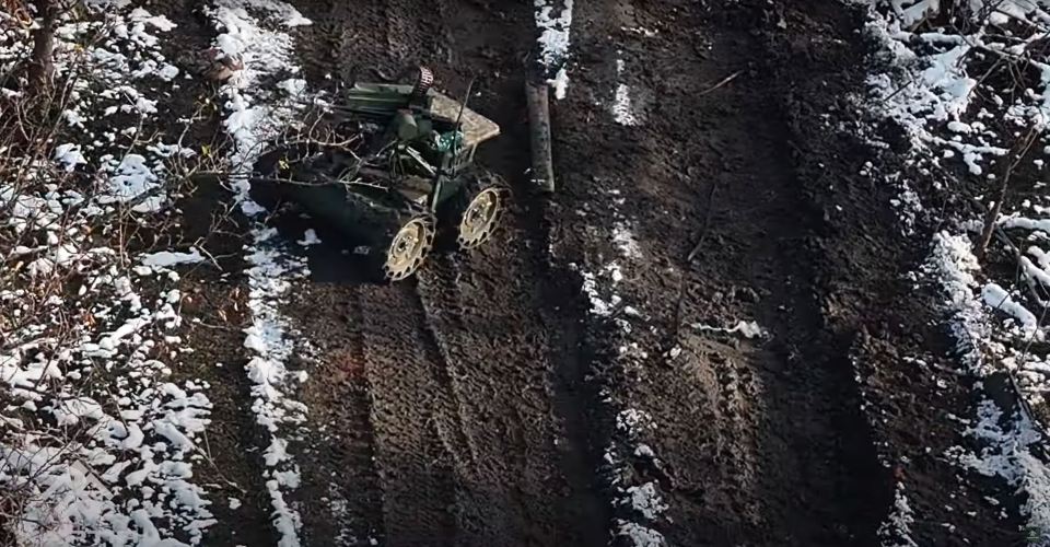 The footage of the robots was released by the 13th Brigade of Ukraine's National Guard