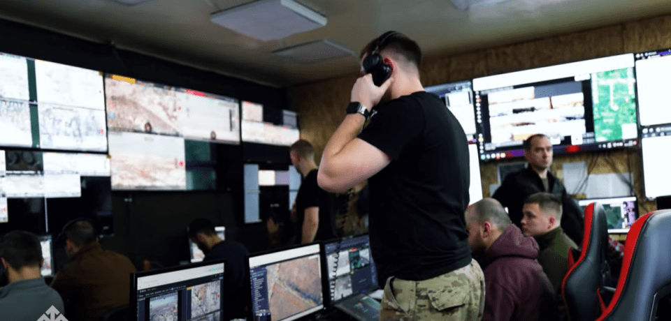 Some of the pilots sit in well protected control centres